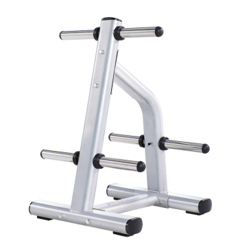 Equipamento de ginástica de fitness Rack de placa de peso livre